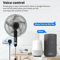 Tomada inteligente com controle remoto, automação residencial, plugue Wi-Fi Tuya, padrão Brasil, aplicativo Smartlife, compatível com Google Home e Alexa, 16A