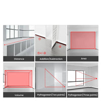 Trenas a Laser Múltiplas Funções MILESEEY S2 40M 60M 80M 100M