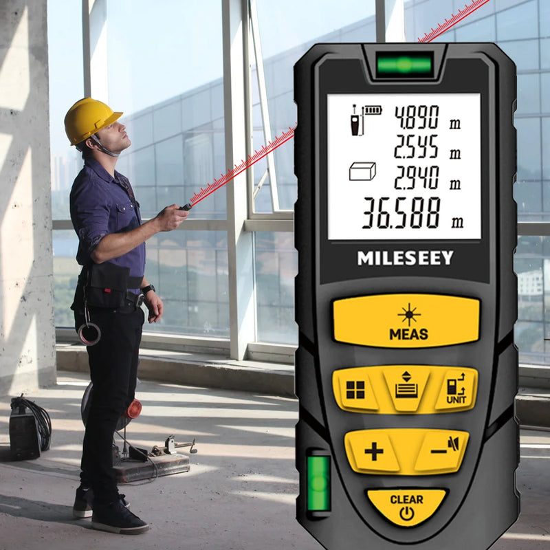 Trenas a Laser Múltiplas Funções MILESEEY S2 40M 60M 80M 100M